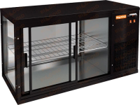 Витрина холодильная настольная Hicold VRL 900 R Black