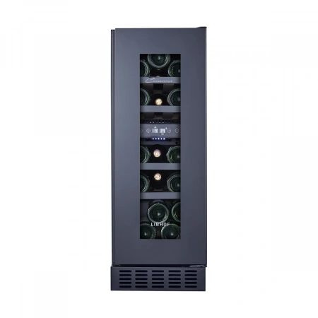 Винный шкаф двухзонный Libhof CFD-17 Black