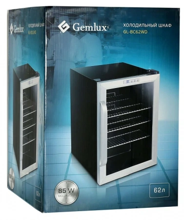 Шкаф холодильный барный Gemlux GL-BC62WD