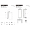 Винный шкаф двухзонный Dunavox DAB-114.288DW.TO