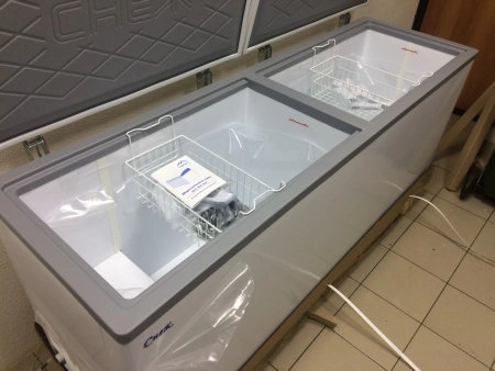 Холодильный ларь Снеж МЛК-800 нержавеющая крышка, среднетемпературный