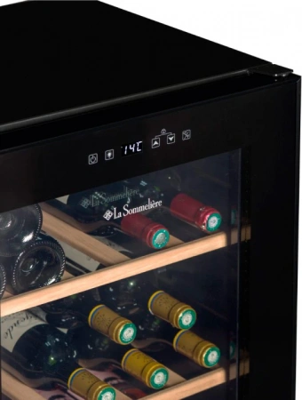 Винный шкаф монотемпературный La Sommeliere LS36BLACK