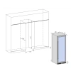 Винный шкаф двухзонный Libhof SED-161 Silver