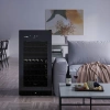 Винный шкаф двухзонный Libhof SRD-94 Black