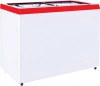 Морозильный ларь Italfrost CF200F красный (3 корзины)