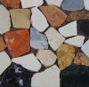 Печь для пиццы Morello Forni FRV100CM Cupola Mosaic Misto Veneziano Черная фуга