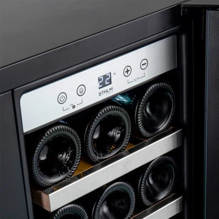 Винный шкаф двухзонный Temptech ST2DX60DRB