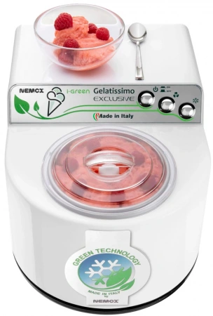 Мороженица Nemox Gelatissimo Exclusive White i-Green