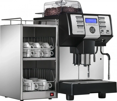 Кофемашина Nuova Simonelli Prontobar 2 grinders, черная, подкл. к водопроводу+русифицированный LCD (146038)
