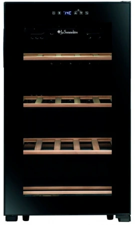 Винный шкаф монотемпературный La Sommeliere LS36BLACK