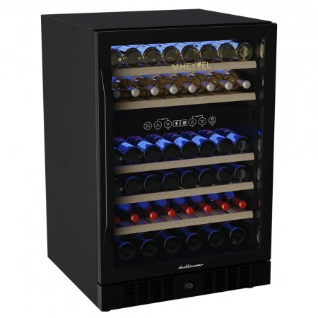 Винный шкаф двухзонный Meyvel MV46-KBT2