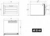 Винный шкаф монотемпературный Ip Industrie JG 22-6 AX