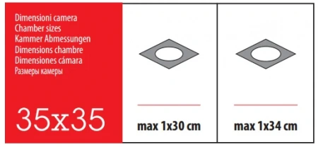 Печь для пиццы Pizza Group Compact M35/8-B