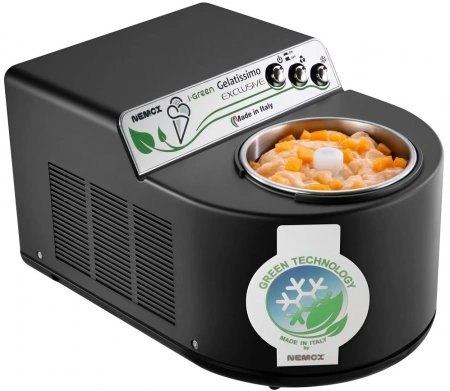 Мороженица Nemox Gelatissimo Exclusive Black i-Green
