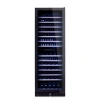 Винный шкаф двухзонный Dunavox DX-166.428DBK