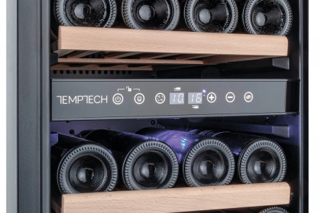Винный шкаф двухзонный Temptech WPQ38DCS