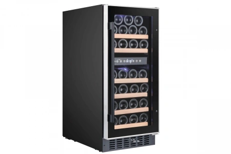 Винный шкаф двухзонный Temptech WPQ38DCB