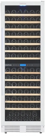 Винный шкаф двухзонный Cellar Private CP165-2TW