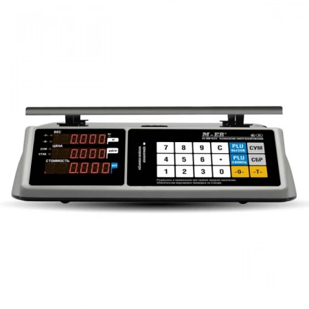 Весы торговые Mertech M-ER 328 C-32.5 LED  с RS-232 и USB без АКБ