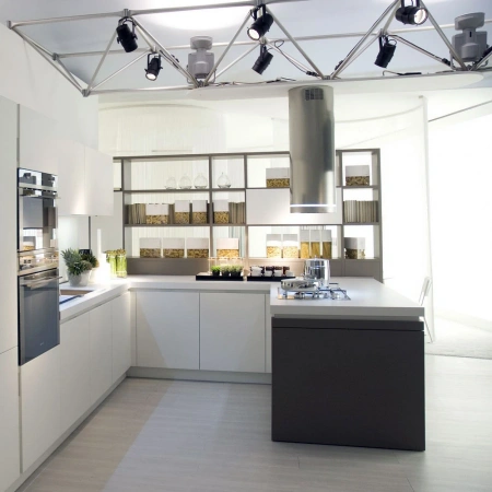 Островная вытяжка Falmec Polar Light Isola Steel 35