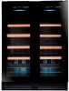 Винный шкаф двухзонный Avintage AVU49DPB1