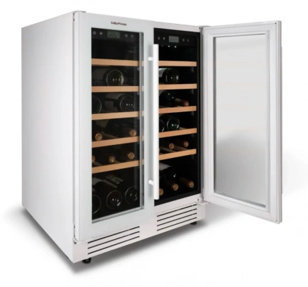 Винный шкаф двухзонный Cellar Private CP042-2TW
