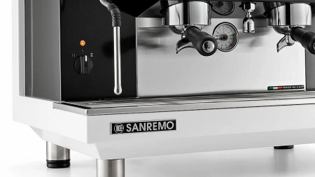 Рожковая кофемашина Sanremo Zoe Tall SED 2 GR белая