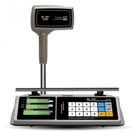 Весы торговые Mertech M-ER 328 ACPX-6.1 "TOUCH-M" LCD RS232 и USB