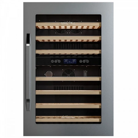 Винный шкаф двухзонный Meyvel MV46-KSB2