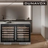 Винный шкаф монотемпературный Dunavox DAU-46.138B