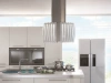 Островная вытяжка Falmec Prestige Isola Glass White 75