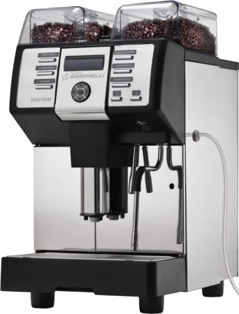 Кофемашина Nuova Simonelli Prontobar 2 grinders, черная, подкл. к водопроводу+русифицированный LCD (146038)