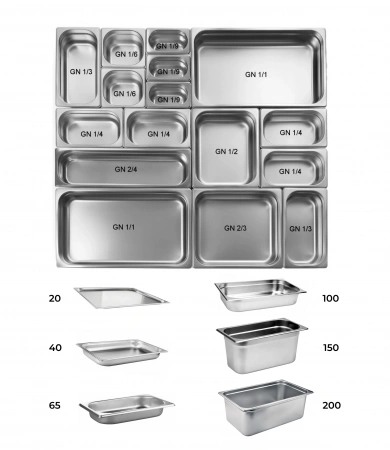 Крышка для гастроемкости P.L. Proff Cuisine 1/2, черная, поликарбонат