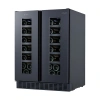 Винный шкаф двухзонный Libhof CFD-38 Black