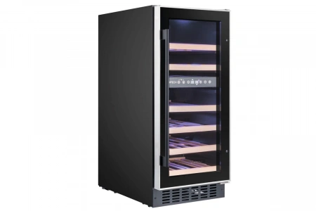 Винный шкаф двухзонный Temptech WPQ38DCB