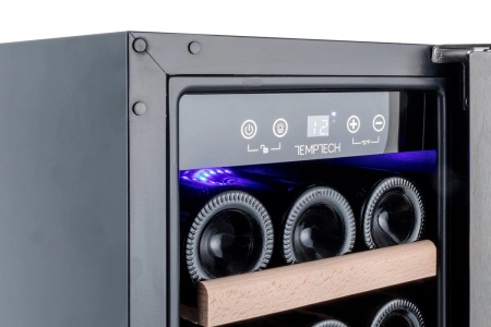 Винный шкаф монотемпературный Temptech WPQ30SCB