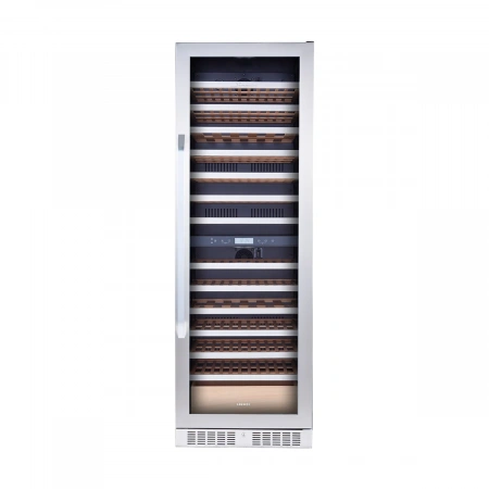 Винный шкаф двухзонный Libhof SED-161 Silver