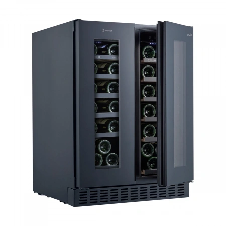Винный шкаф двухзонный Libhof CFD-38 Black